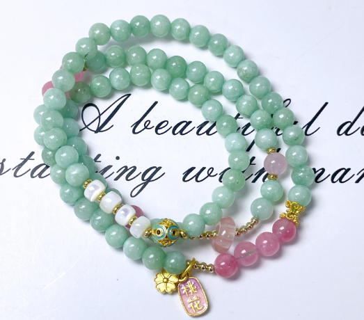 (A538)天然石ブレスレット