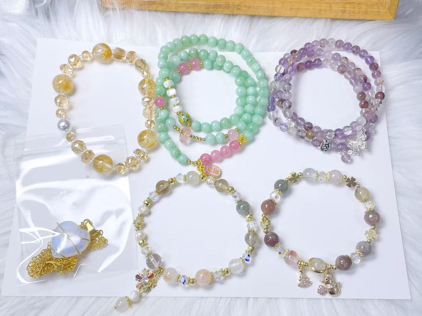 (DA182専用)天然石ブレスレット