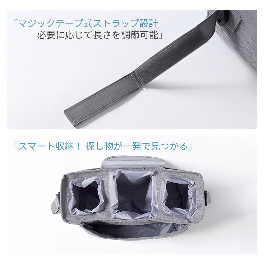 YOSHIFUKU ベビーカーバッグ ベビーカー収納カバー ベビーカー