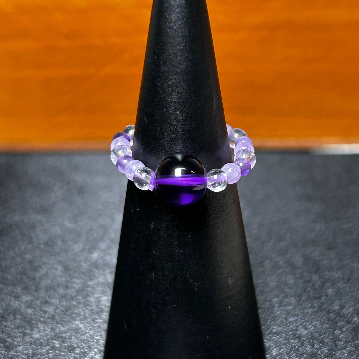 (B14)天然石指輪