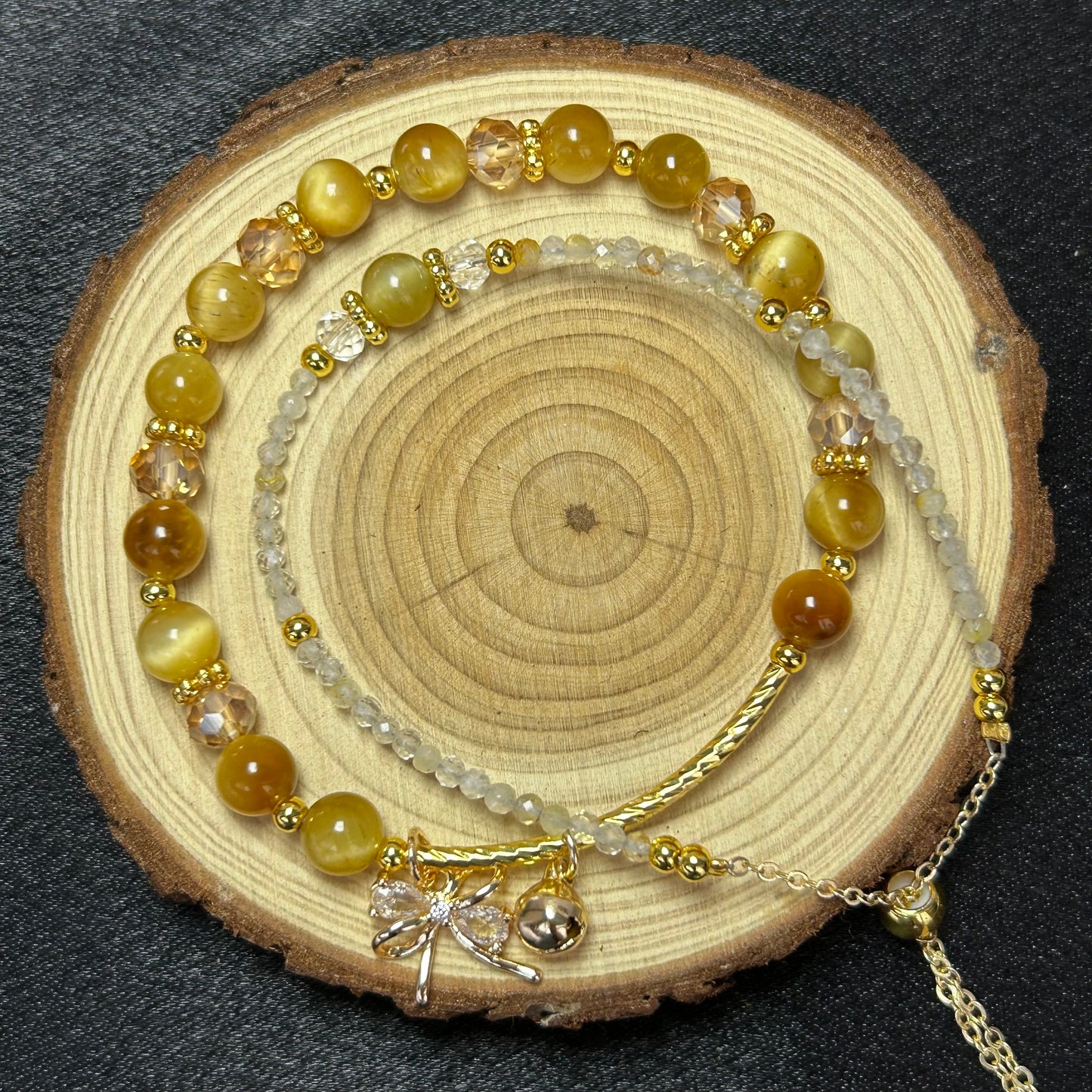 (A113)天然石ブレスレット