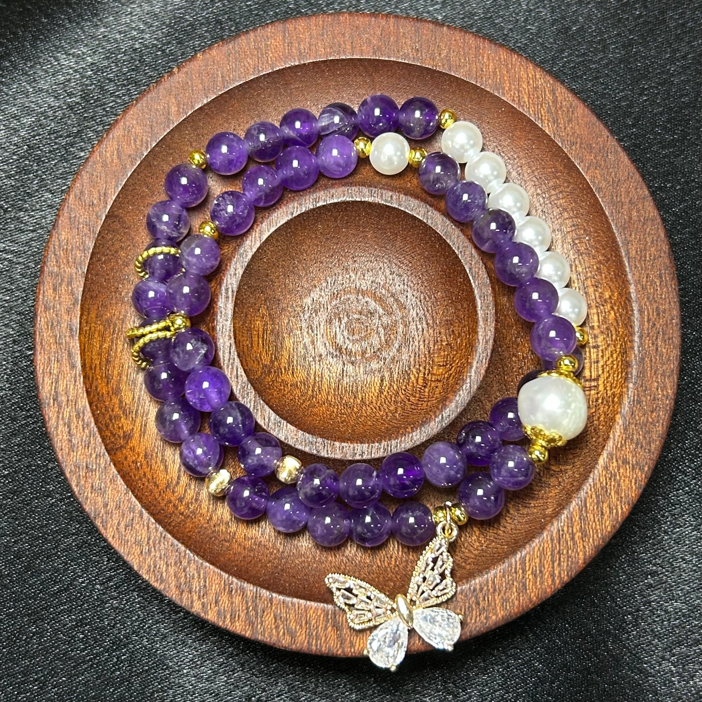 (A120)天然石ブレスレット