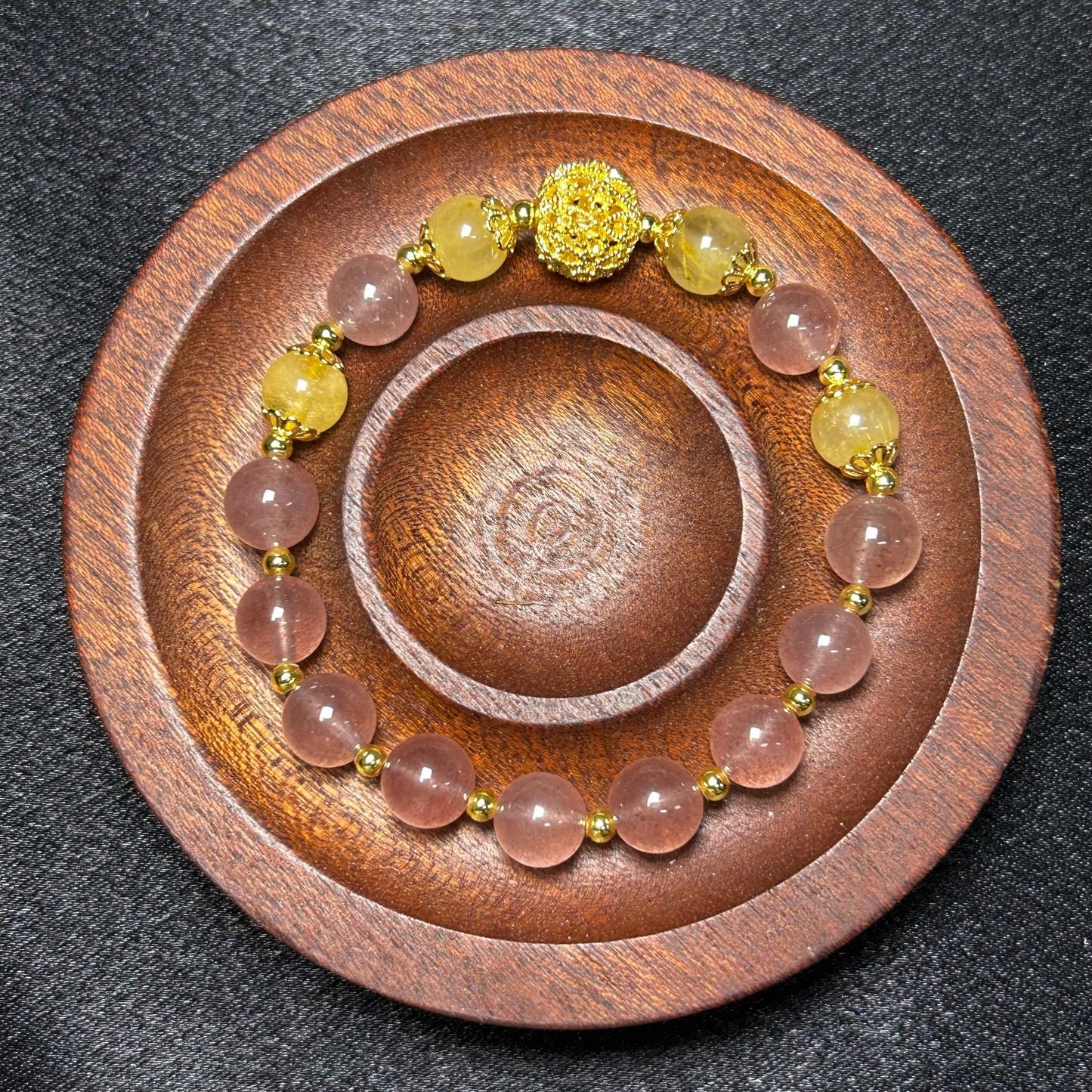 (A142)天然石ブレスレット