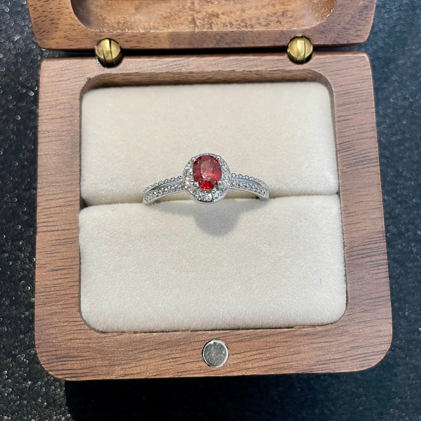 (B29)天然石指輪