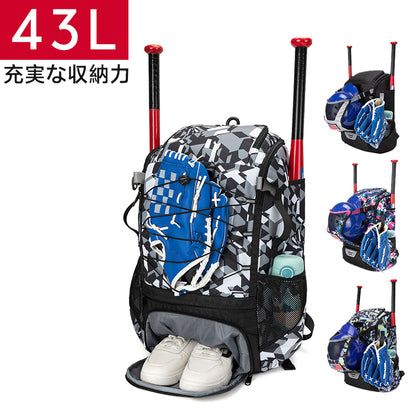 YOSHIFUKU 野球バッグ 野球 リュック 大容量