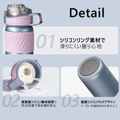 YOSHIFUKU タンブラー 魔法瓶 保冷 保温 500ml