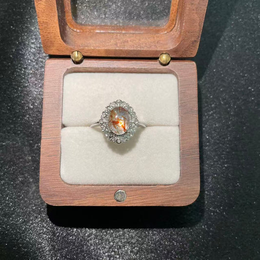 (B41)天然石指輪