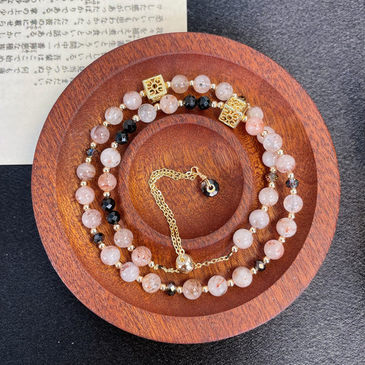 （A24）天然石ブレスレット 超級七·スーパーセブン