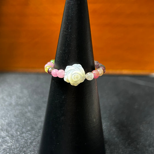 (B10)天然石指輪