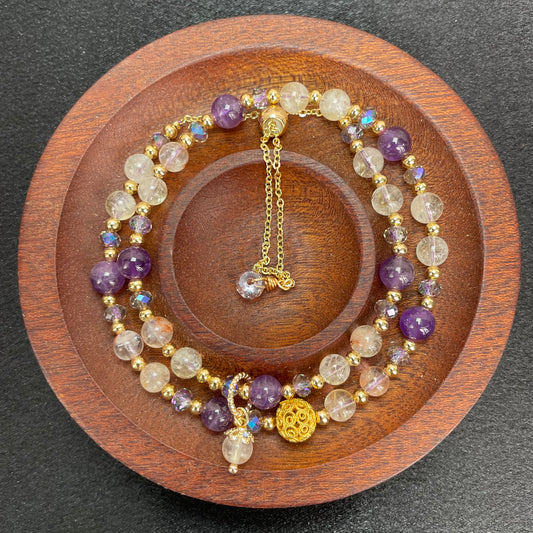 （A165）天然石ブレスレット