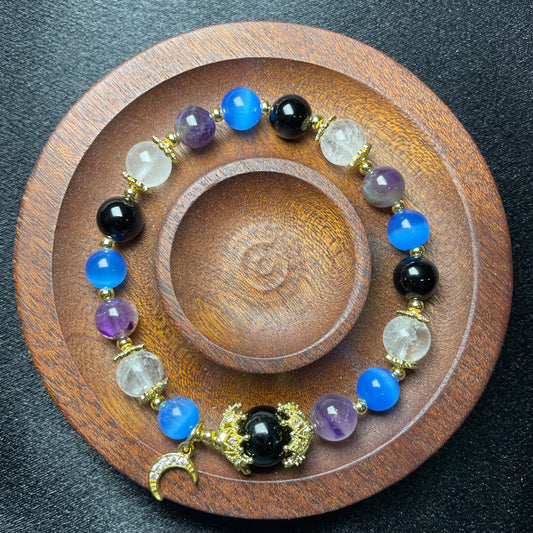 （A166）天然石ブレスレット