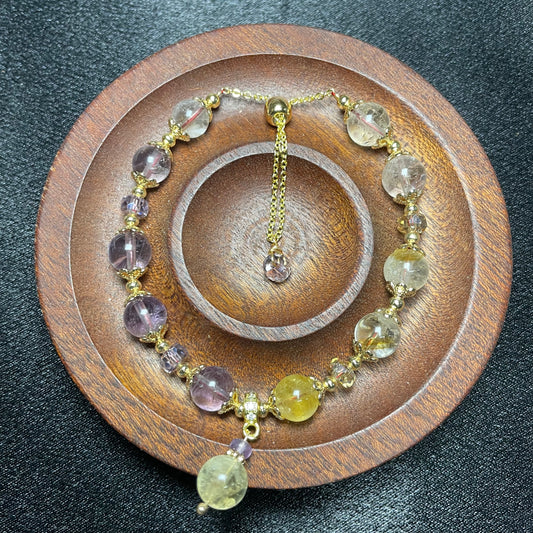 （A168）天然石ブレスレット