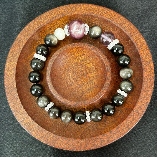 （A104）天然石ブレスレット