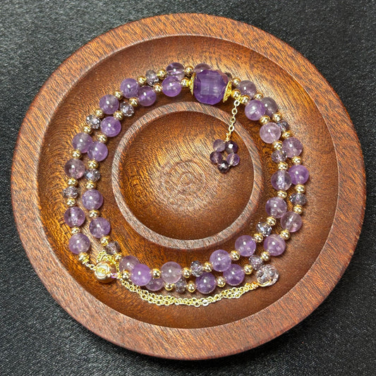 （A115）天然石ブレスレット