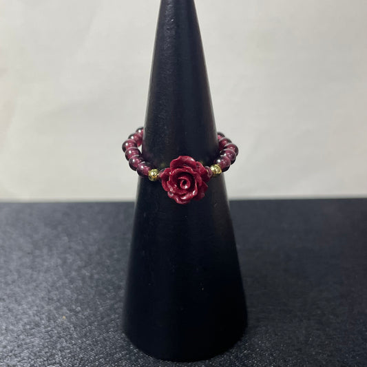 (B07)天然石指輪