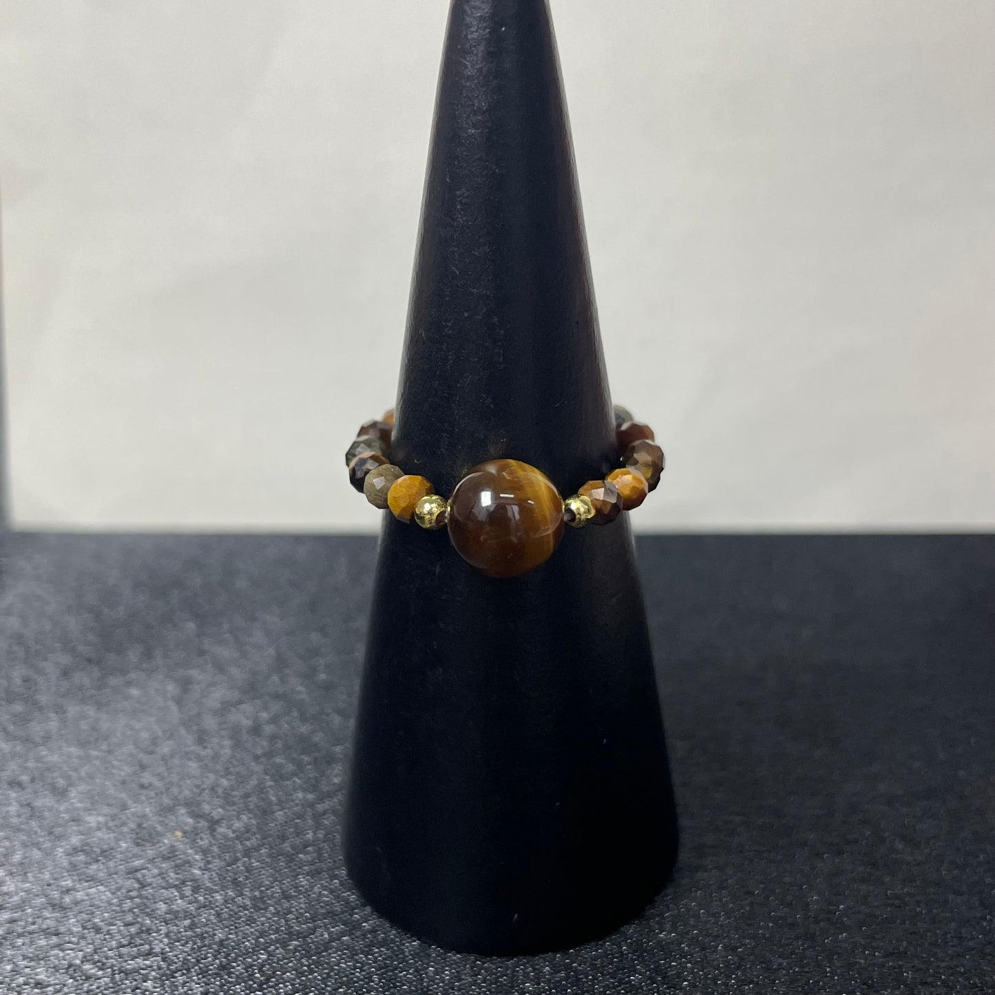 (B09)天然石指輪