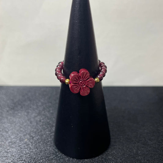 (B06)天然石指輪