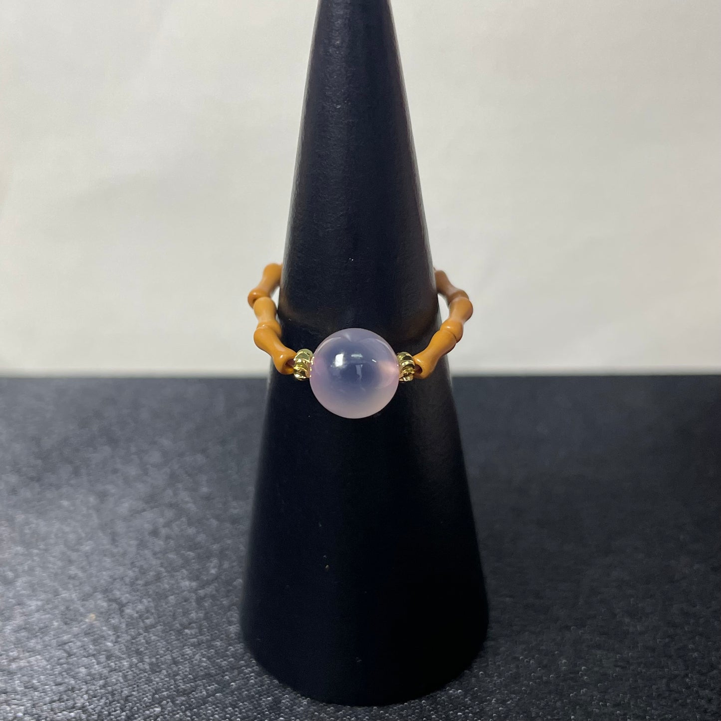 （B01）天然石指輪