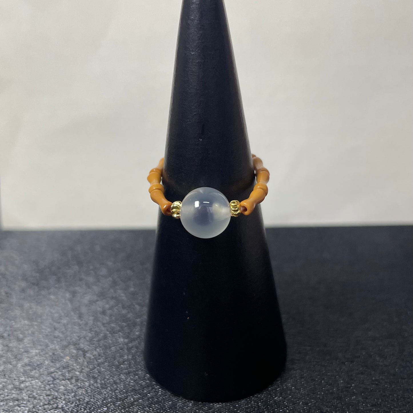 （B01）天然石指輪