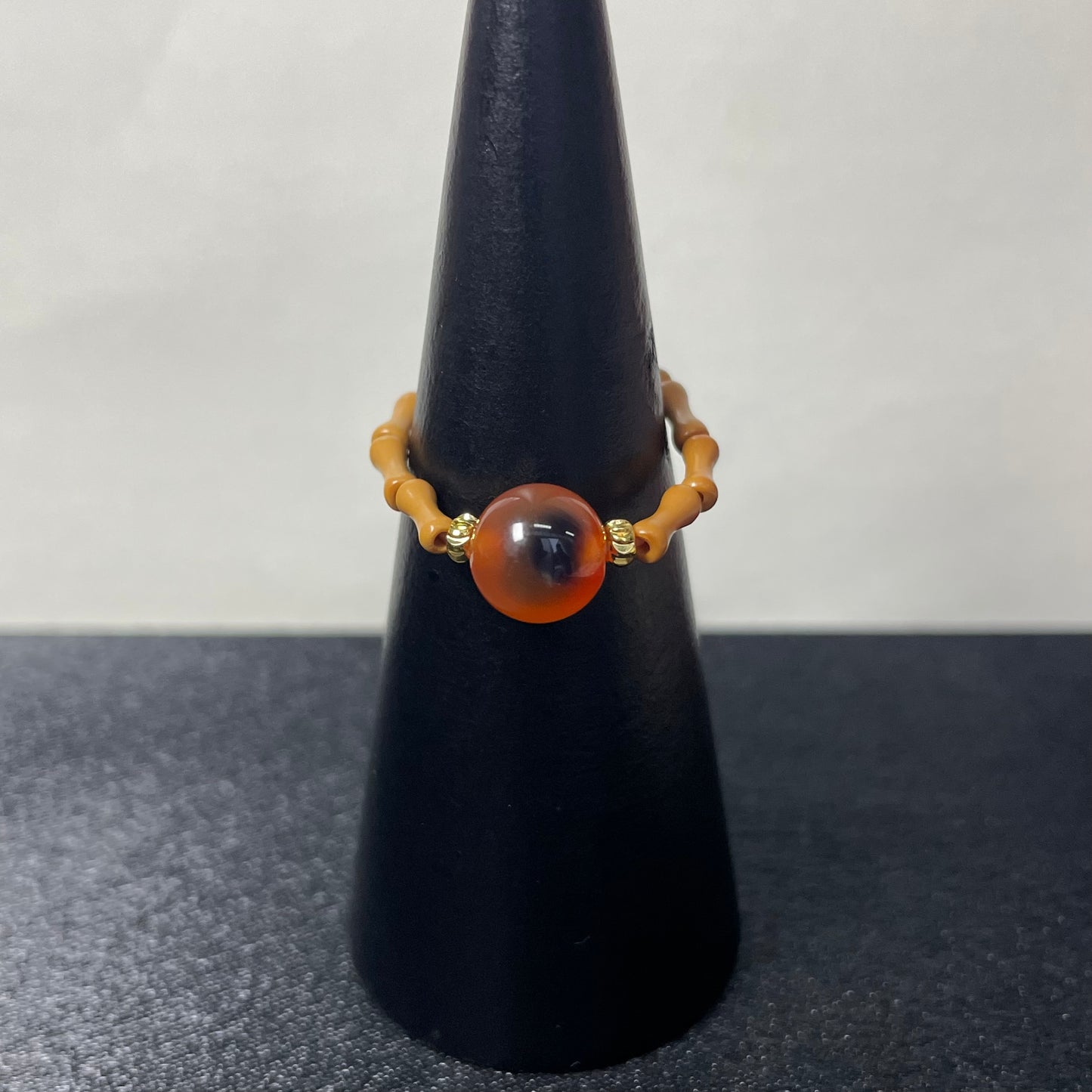 （B01）天然石指輪