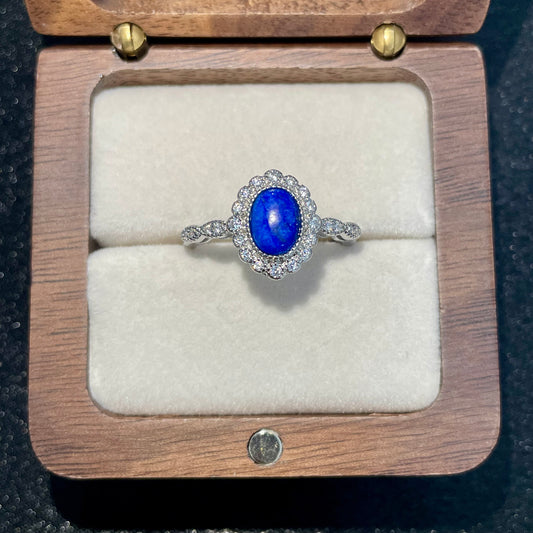 (B24)天然石指輪