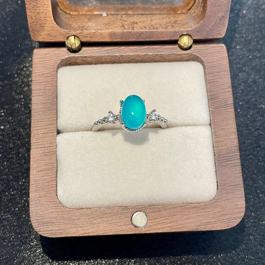 (B30)天然石指輪