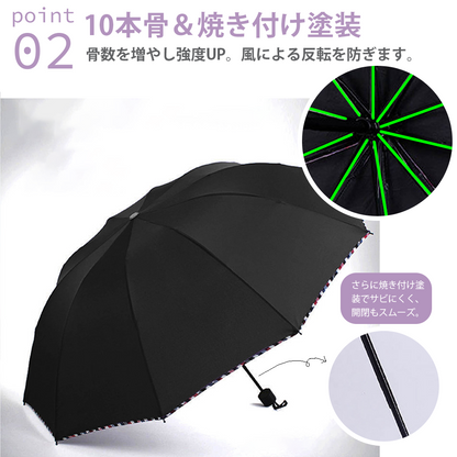 YOSHIFUKU 折りたたみ傘 メンズ レディース