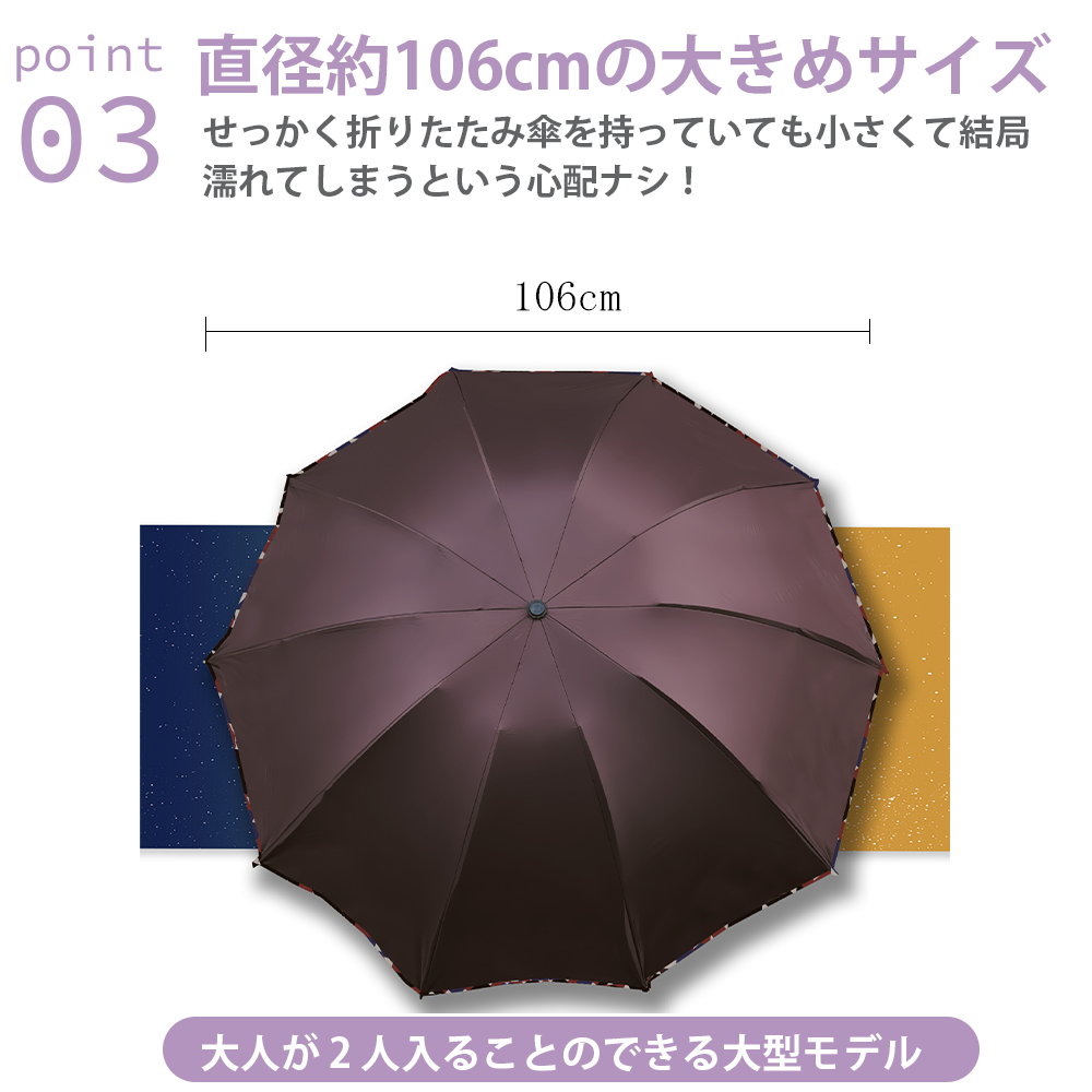 YOSHIFUKU 折りたたみ傘 メンズ レディース