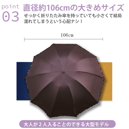YOSHIFUKU 折りたたみ傘 メンズ レディース