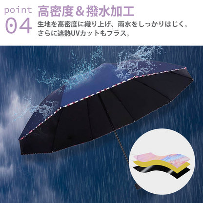 YOSHIFUKU 折りたたみ傘 メンズ レディース