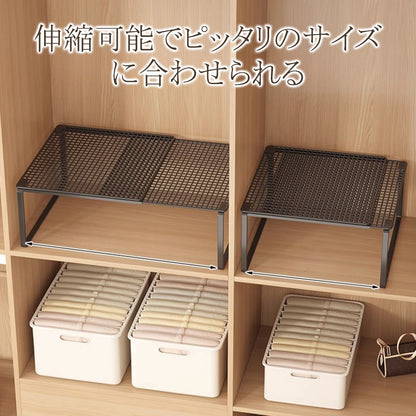 YOSHIFUKU スチール 伸縮棚