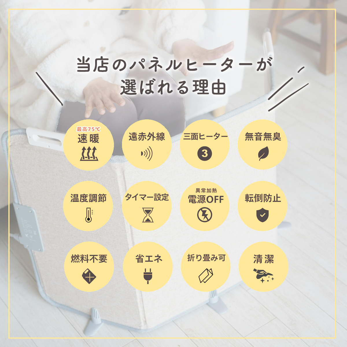 YOSHIFUKU パネルヒーター